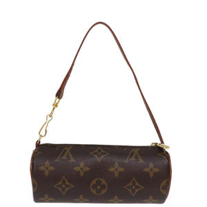 Louis Vuitton Papillon  Canvas Clutch Bag