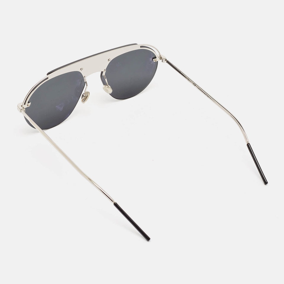 Dior Black/silver Diorevolution Aviator Sunglasses