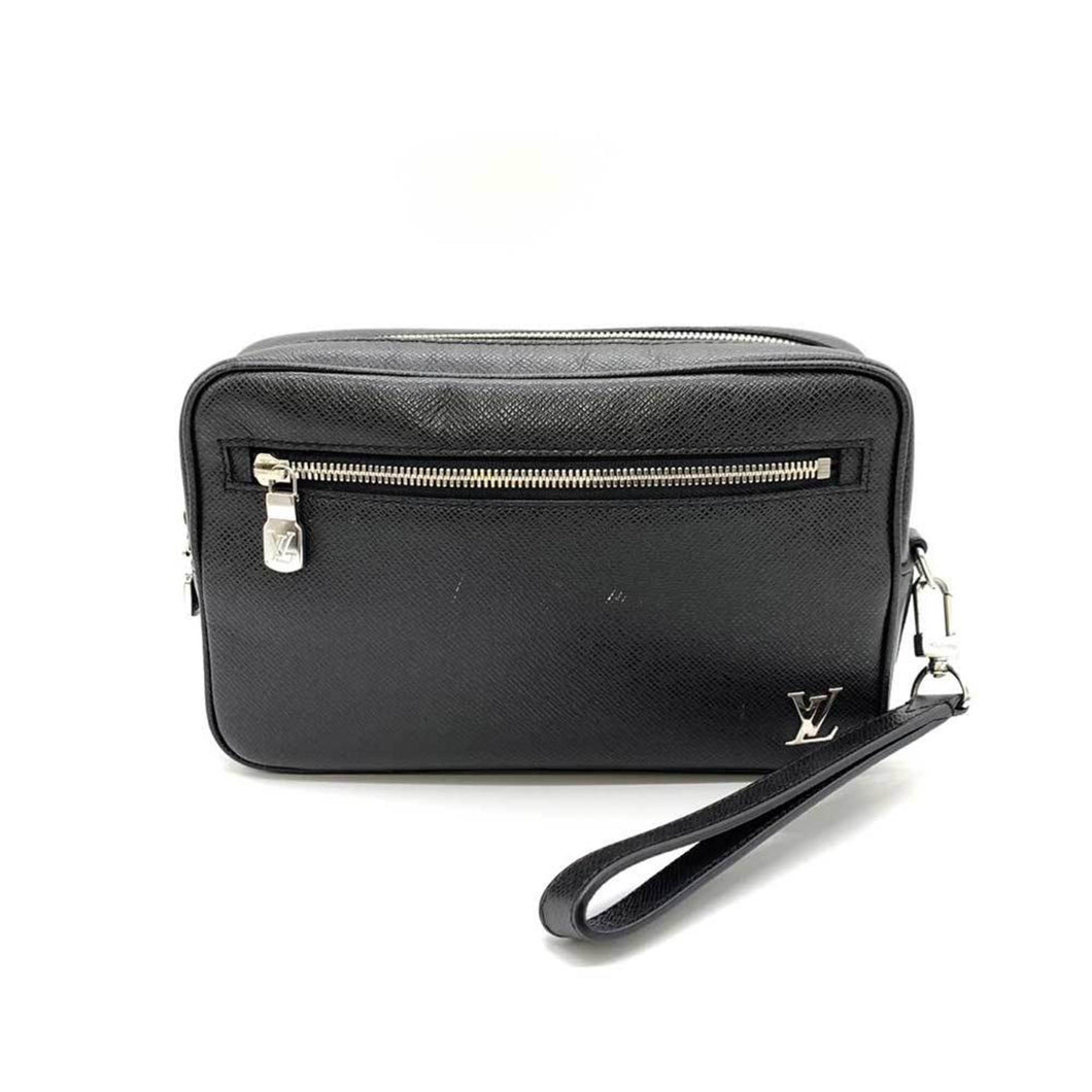 Louis Vuitton Pochette Kasai  Leather Clutch Bag