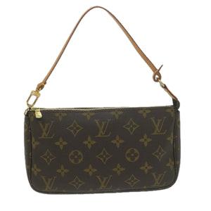 Louis Vuitton Pochette Accessoires  Canvas Clutch Bag