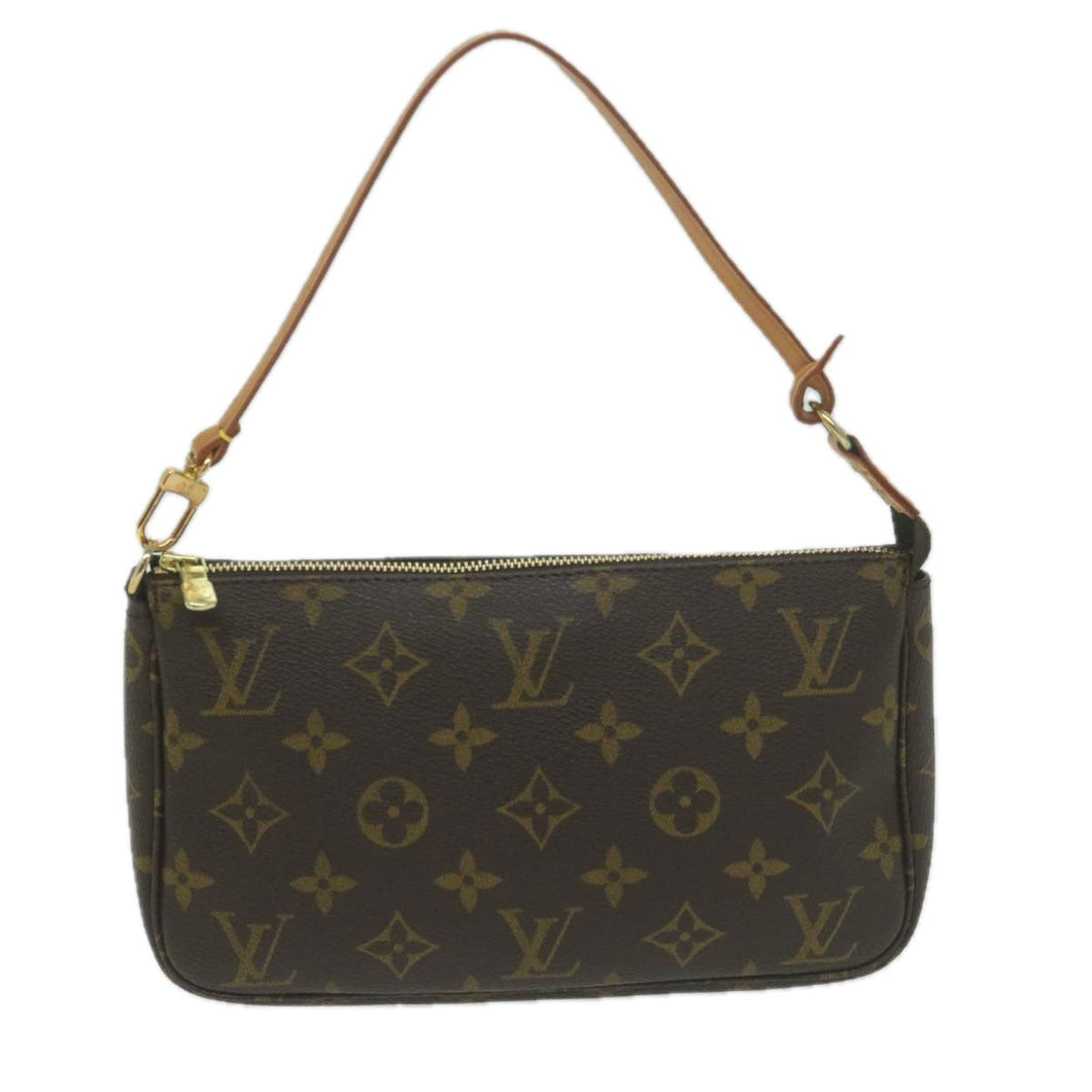 Louis Vuitton Pochette Accessoires  Canvas Clutch Bag