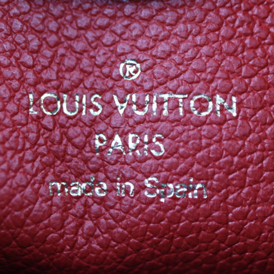 Louis Vuitton Pochette Double Zip  Canvas Clutch Bag