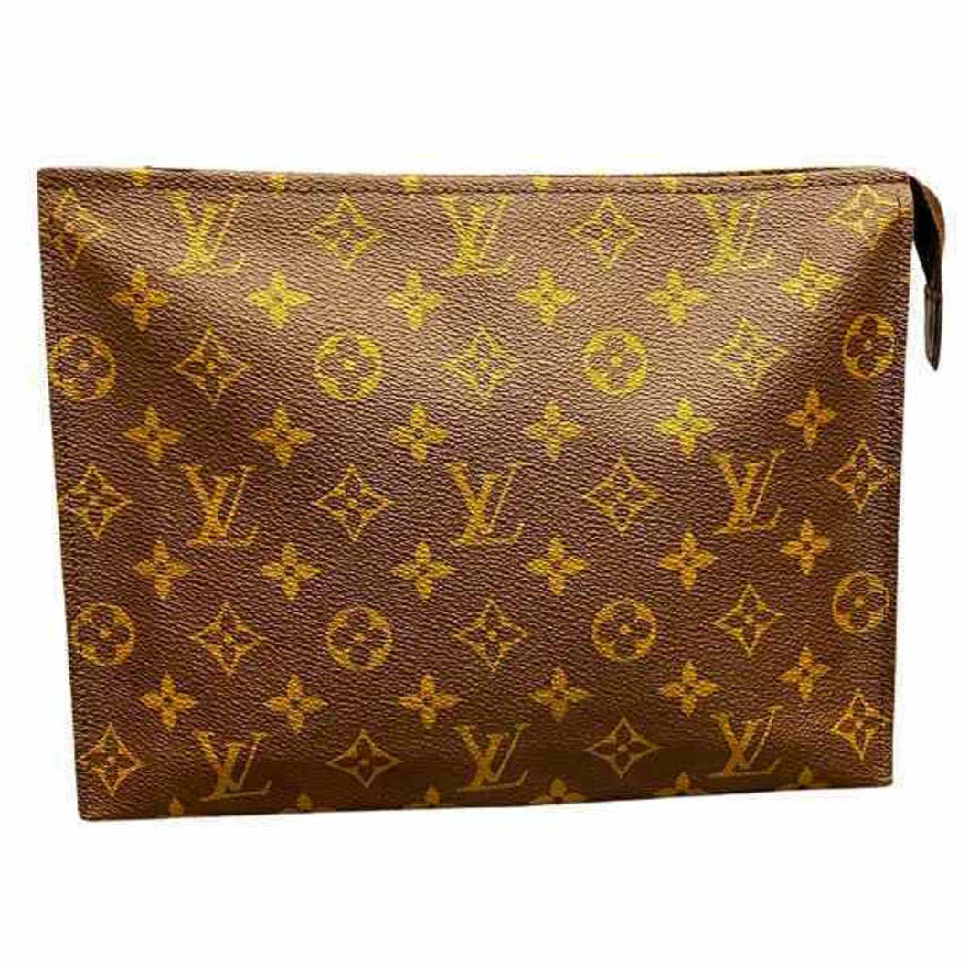 Louis Vuitton Poche Toilette  Canvas Clutch Bag