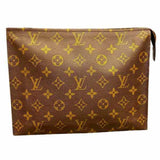 Louis Vuitton Poche Toilette  Canvas Clutch Bag