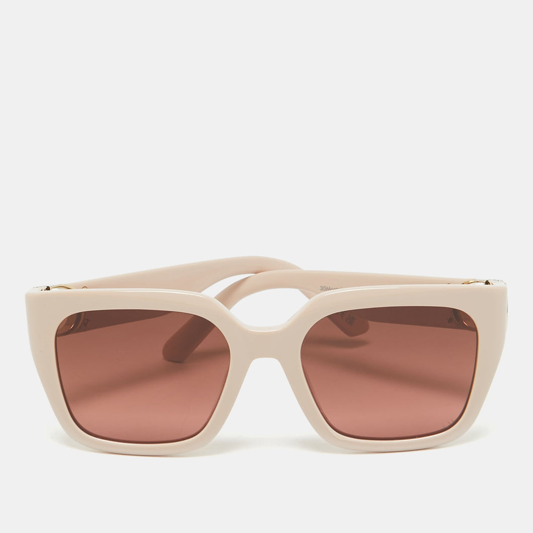 Dior Pink 30 Montaigne S8U Square Sunglasses