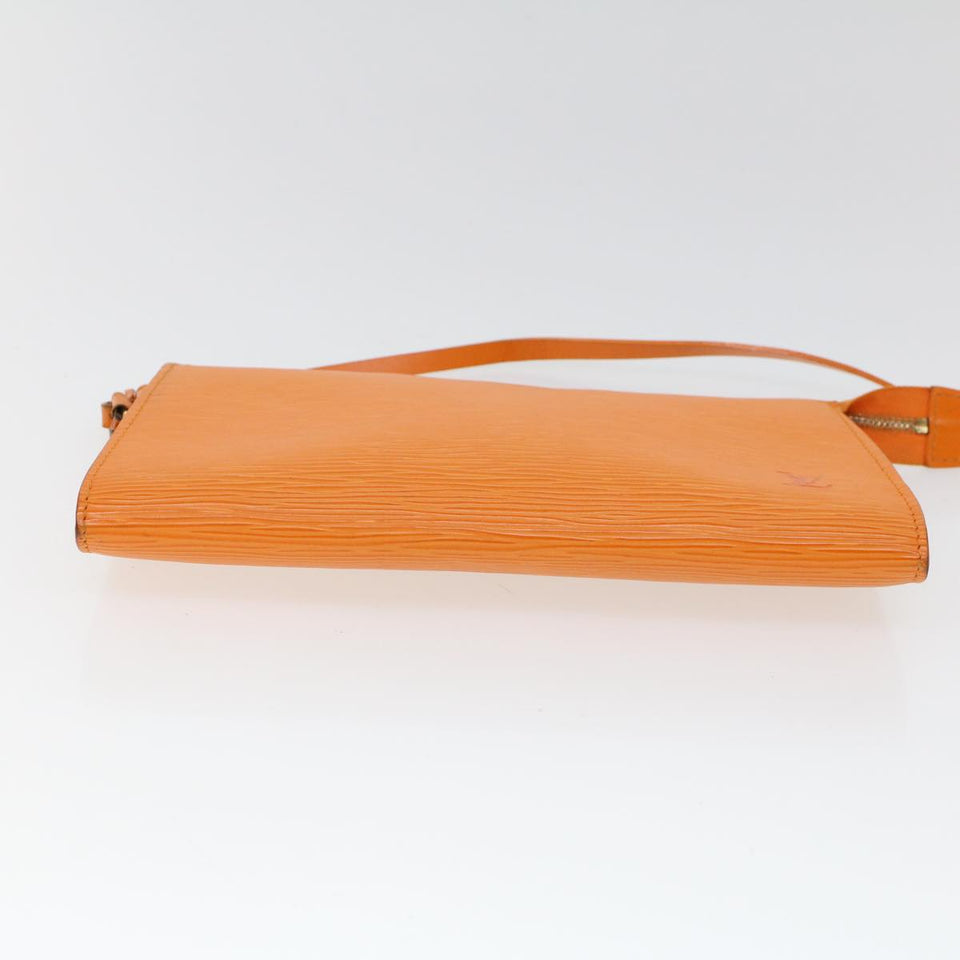 Louis Vuitton Pochette Accessoire  Leather Clutch Bag