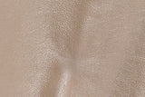 Chanel Vintage Gold Lambskin Leather Skirt SZ 40