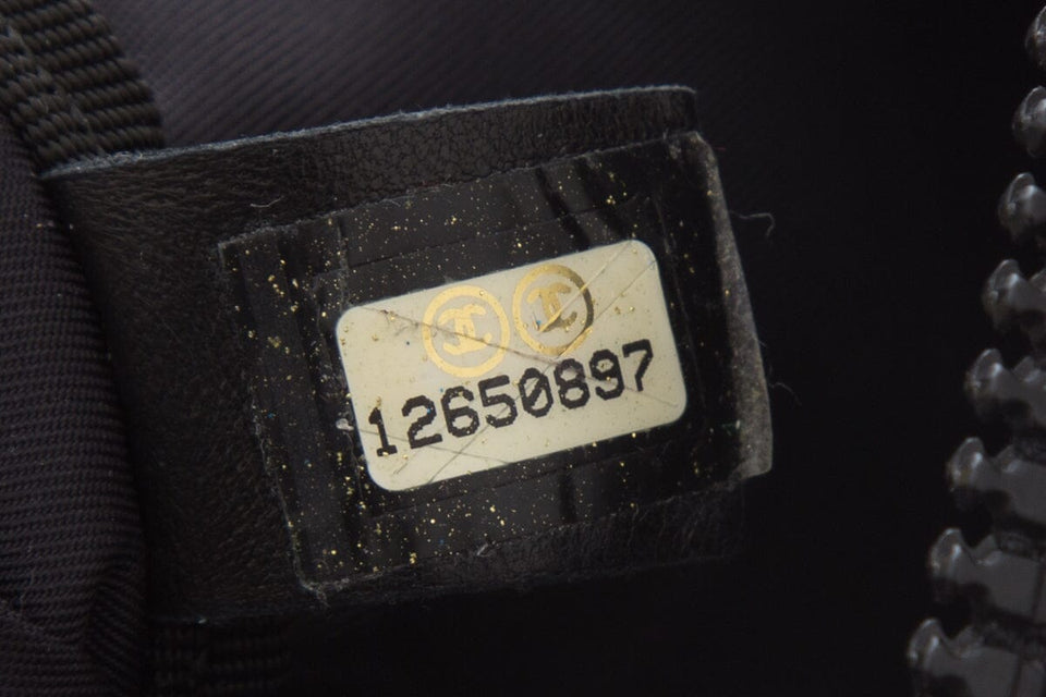Chanel 2008/09 Black Sports CC Barrel Bag