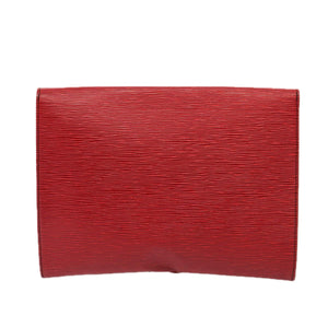 Louis Vuitton Jena  Leather Clutch Bag