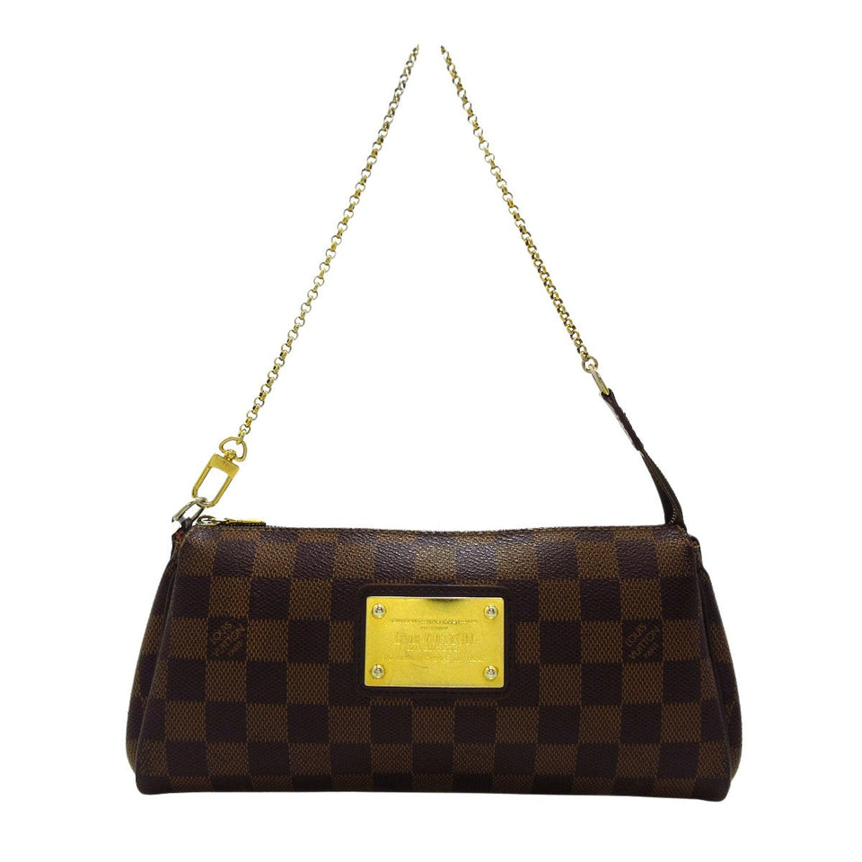 Louis Vuitton Eva  Canvas Clutch Bag