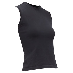 Dior Cotton Silver CD Logo Plate Sleeveless Crew Neck Tank Top