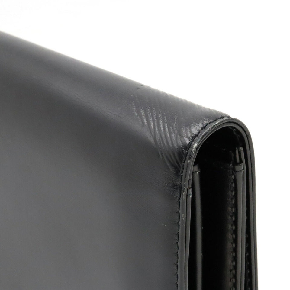 Louis Vuitton Aegean  Leather Clutch Bag