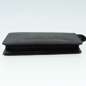 Louis Vuitton Epi Pochette Homme Clutch Bag Black Noir