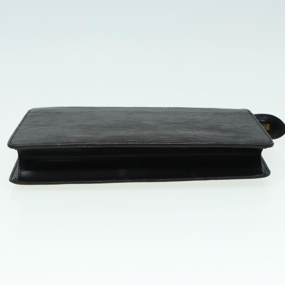 Louis Vuitton Epi Pochette Homme Clutch Bag Black Noir