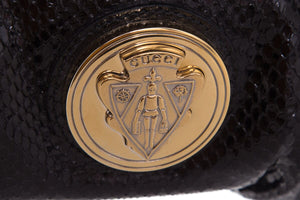 Gucci Hysteria Black Snakeskin Handbag