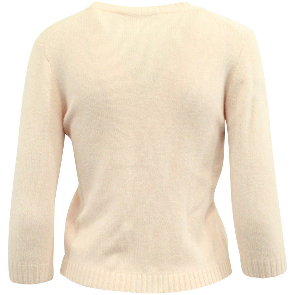 Dior Cancer Zodiac Sweater in Light Pink Cashmere