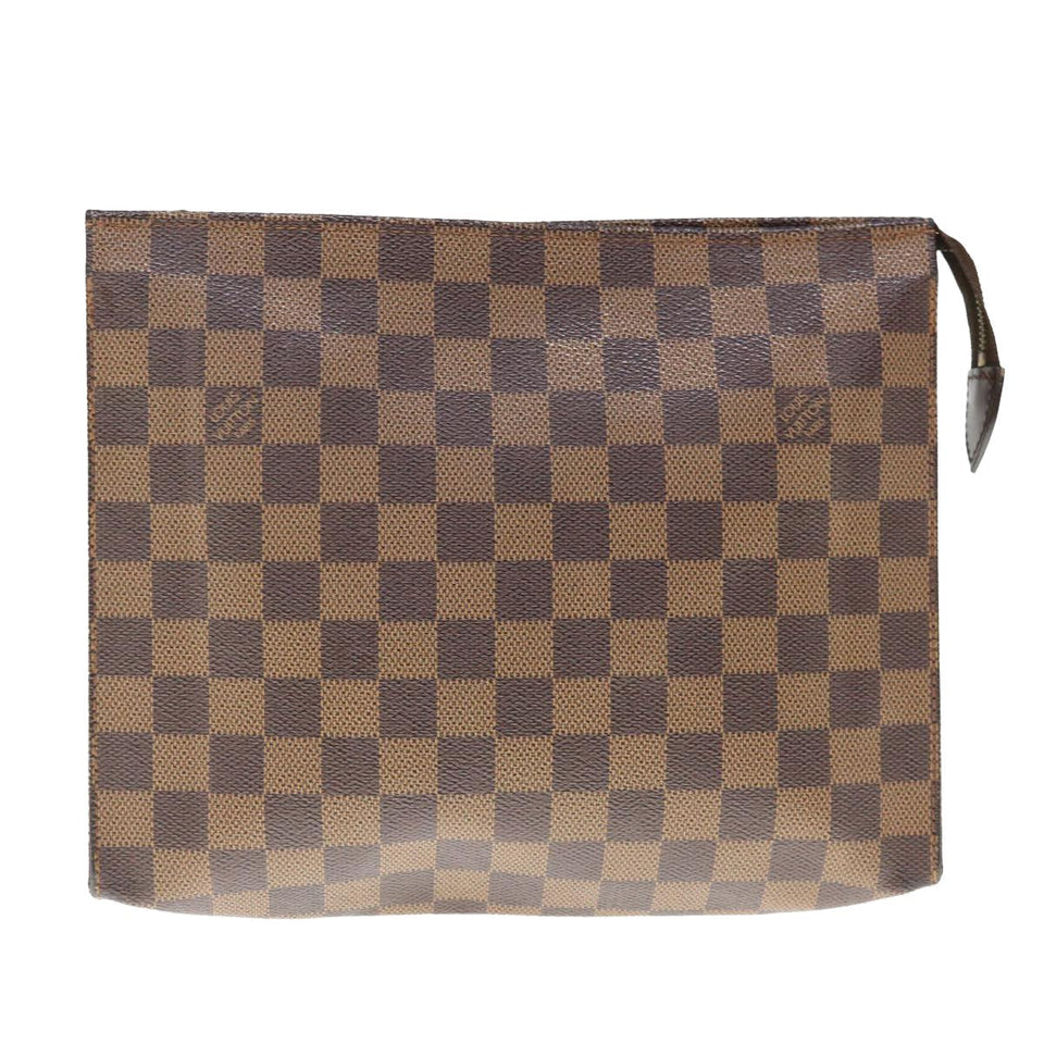 Louis Vuitton Poche Toilette  Canvas Clutch Bag