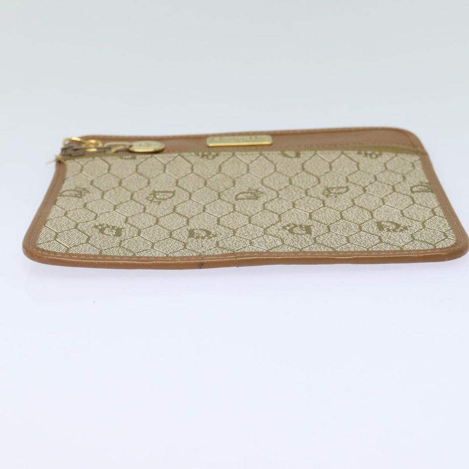 Dior Honeycomb  Canvas Clutch Bag