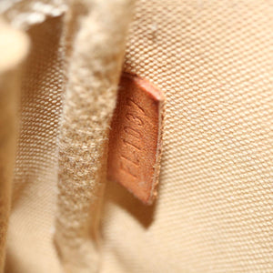 Louis Vuitton Pochette Accessoire  Canvas Clutch Bag