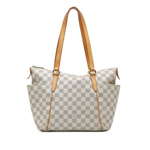 Louis Vuitton Damière Azur Toilet N51261 White PVC Leather  Louis Vuitton