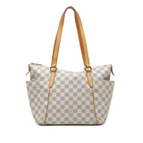 Louis Vuitton Damière Azur Toilet N51261 White PVC Leather  Louis Vuitton