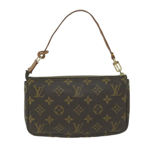 Louis Vuitton Pochette Accessoires  Canvas Clutch Bag