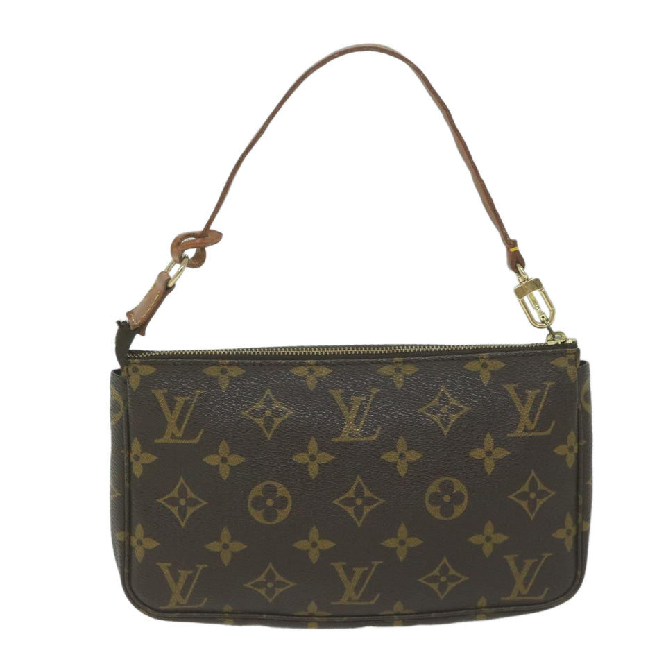 Louis Vuitton Pochette Accessoires  Canvas Clutch Bag