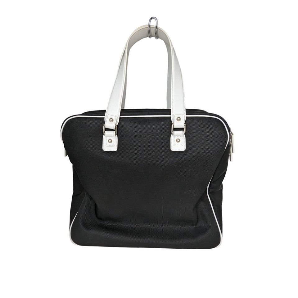 Chanel bag Toile Rubber Leather Large Zipped Airline Shopping Bag