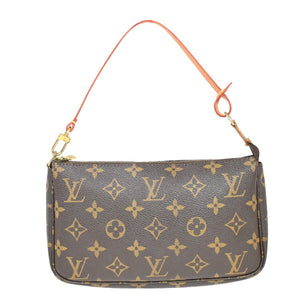 Louis Vuitton Pochette Accessoires  Canvas Clutch Bag