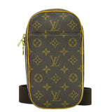 Louis Vuitton Pochette Gange  Canvas Clutch Bag