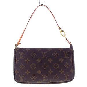 Louis Vuitton Pochette Accessoire  Canvas Clutch Bag