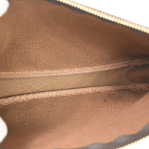 Louis Vuitton Pochette Accessoire  Canvas Clutch Bag