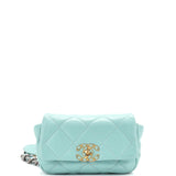 CHANEL 19 Belt Bag Quilted Leather