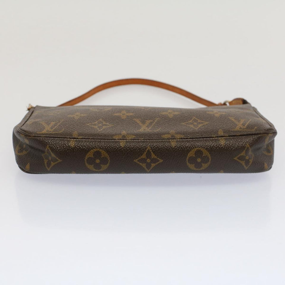 Louis Vuitton Pochette Accessoire  Canvas Clutch Bag
