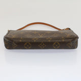 Louis Vuitton Pochette Accessoire  Canvas Clutch Bag