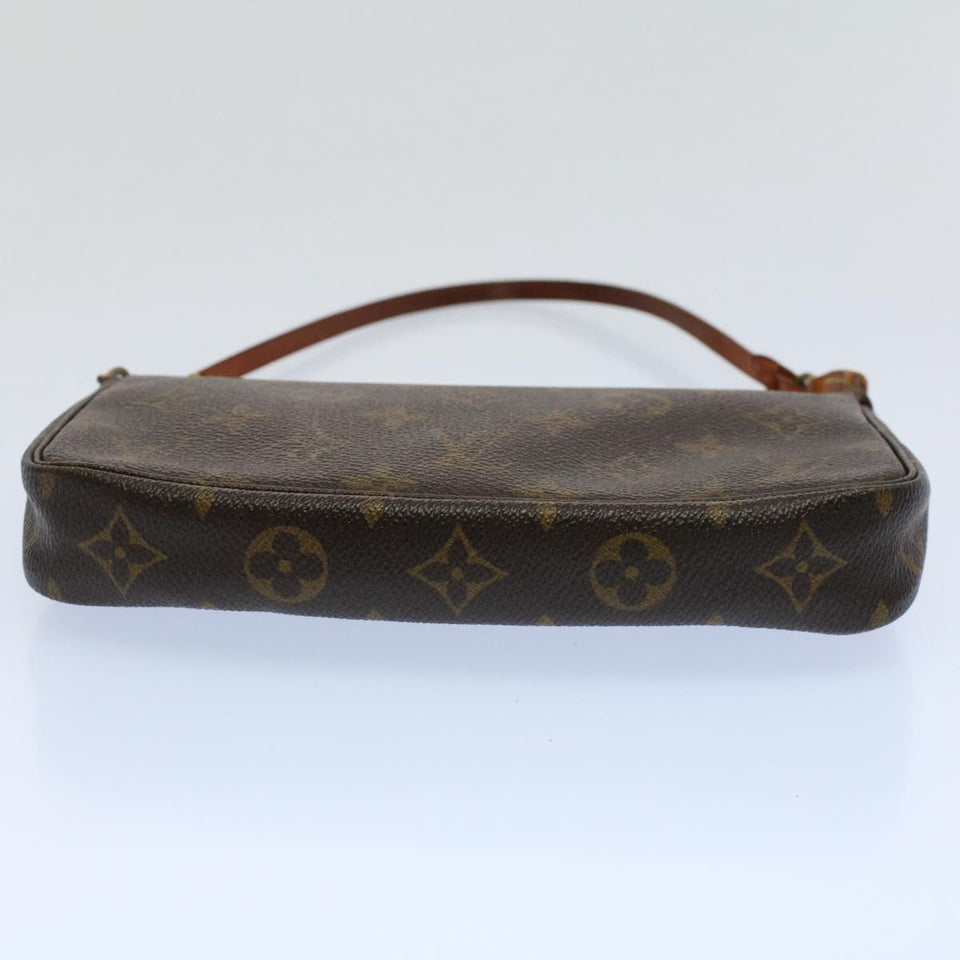 Louis Vuitton Pochette Accessoire  Canvas Clutch Bag