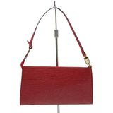 Louis Vuitton Pochette Accessoires  Leather Clutch Bag