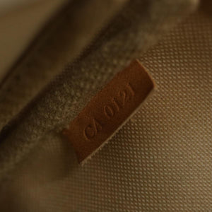 Louis Vuitton Baguette  Canvas Clutch Bag