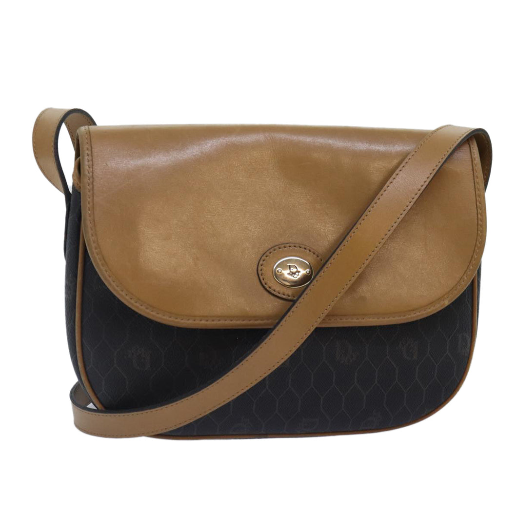 Dior Honeycomb  Canvas Shoulder Bag