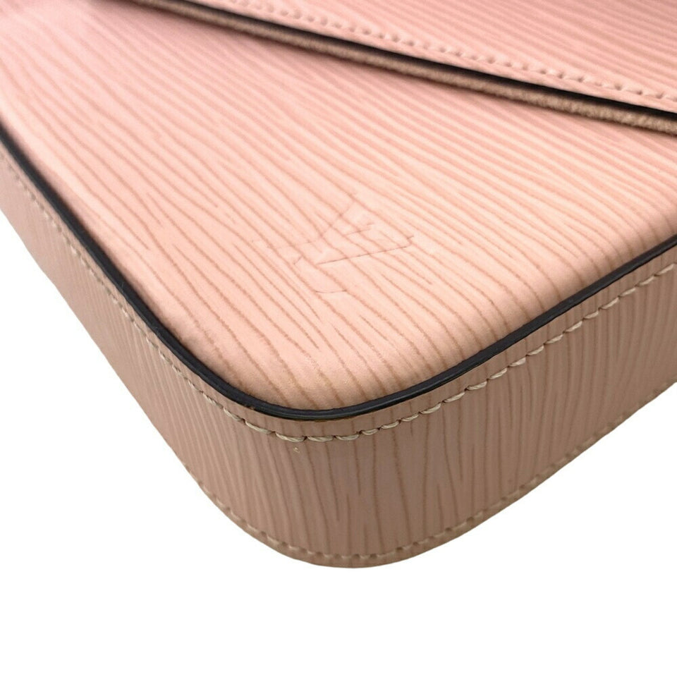 Louis Vuitton Felicie  Leather Clutch Bag