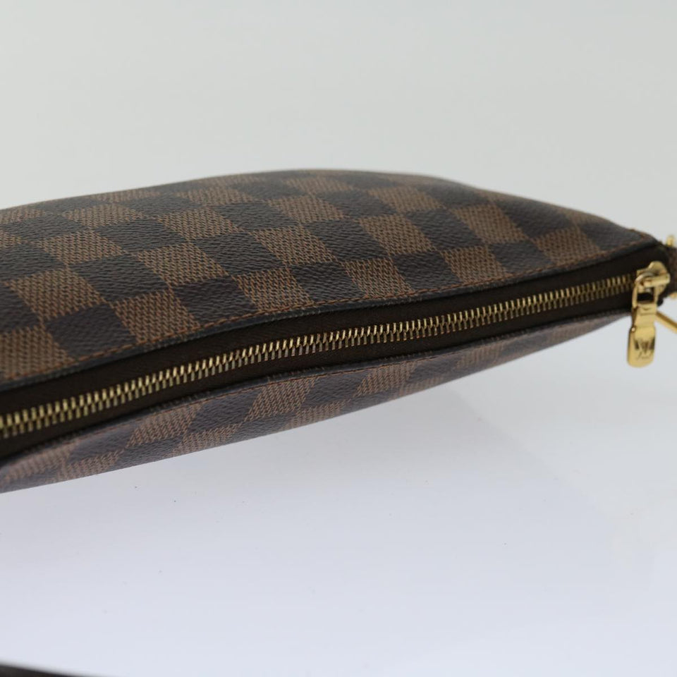 Louis Vuitton Pochette Accessoire  Canvas Clutch Bag