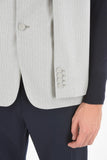 Dior HOMME Wool Vest with Peak Lapel and Sleeve Scarf