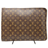 Louis Vuitton Poche Document  Canvas Clutch Bag