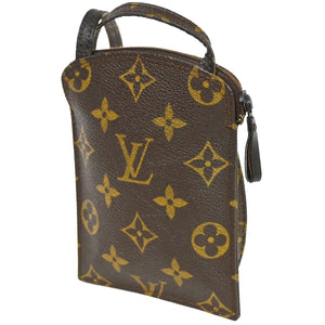Louis Vuitton Pochette Secret  Canvas Clutch Bag