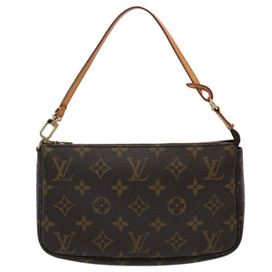 Louis Vuitton Pochette Accessoires  Canvas Clutch Bag