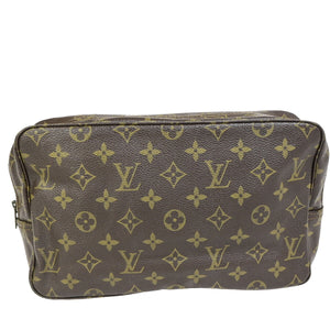 Louis Vuitton Trousse Toilette 28  Canvas Clutch Bag