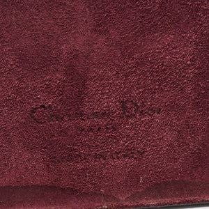 Dior Burgundy Oblique Canvas And Leather Iphone Xs Max Case