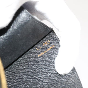 Louis Vuitton Montaigne  Leather Clutch Bag