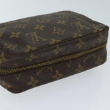 Louis Vuitton Trousse De Toilette 18  Canvas Clutch Bag