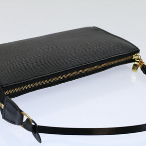 Louis Vuitton Pochette Accessoire  Leather Clutch Bag